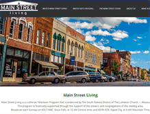 Tablet Screenshot of mainstreetliving.com